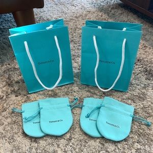 ❌SOLD❌Tiffany & Co. packaging: pouches and bags